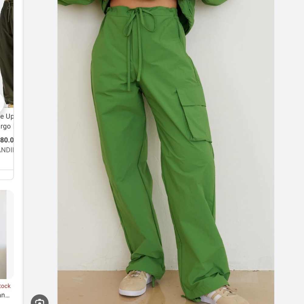 Donni Nylon cargo pant size XXL